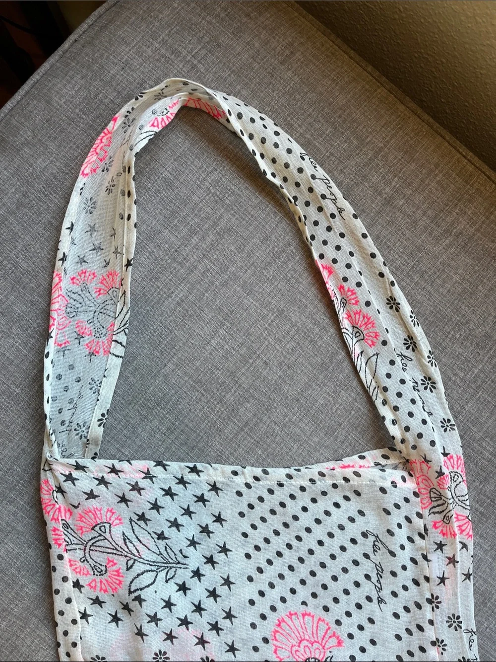 Free People gauzy bag